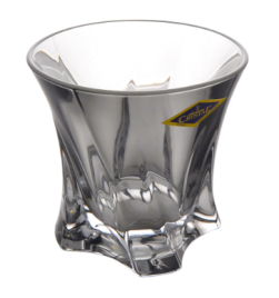 Набор стаканов для виски Aurum Crystal Cooper 320 мл сереб. с золо.