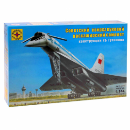Набор сборной модели- советский сверхзвуковой пассажирский самолёт (1:144) 214478 658611