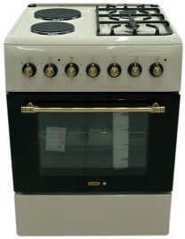 Кухонная плита газо-электрическая FALKEN G-6008-1 RETRO BEIGE