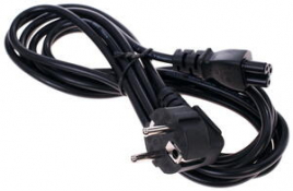 кабель питания DEXP CEE 7/7 (M) -IEC C13 HPC713100-0.75 , 1м