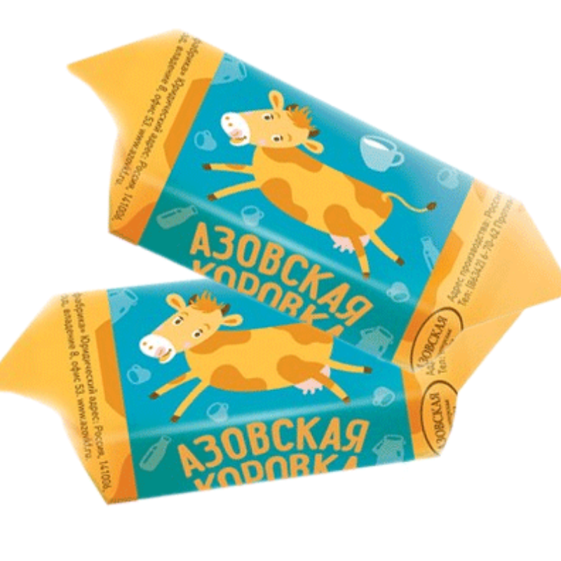 Конфеты КОРОВКА молочные (Азовская) фото 1