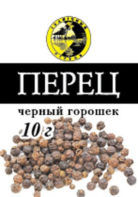 Перец СОЛНЕЧНЫЙ ОСТРОВ черный горошек 10 г (100 шт/уп) фото 1