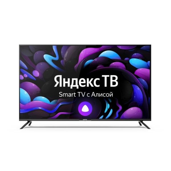 58_LED телевизор Centek CT-8558 SMART, 4K UltraHD, Wi-Fi, Bluetooth, HDMIx3, USBx2, DVB-T2 Яндекс ТВ фото 2