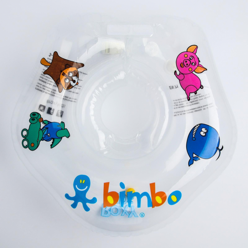 Круг на шею для купания малышей BIMBO «Зверята» фото 1