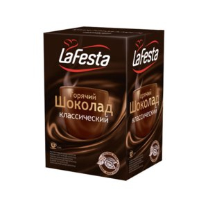 Горячий шоколад ЛА ФЕСТА 22 г (10 шт/бл) фото 1