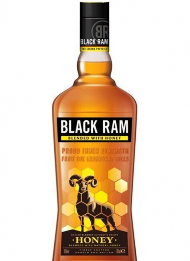 Виски BLACK RAM c медом 1 л фото 1