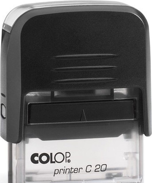 Штамп стандартный " Colop " Получено, корпус желтый, Printer C20 фото 1
