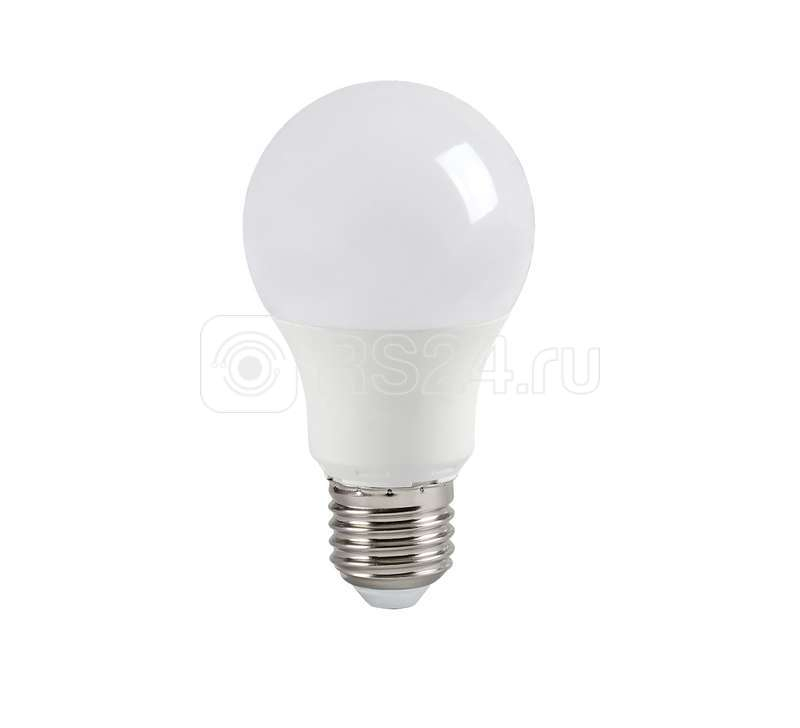 Лампа светодиодная ИЭК ECO А60 7Вт Е27 6500К грушев. LLE-А60-7-230-65-Е27  фото 1