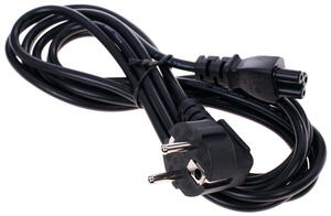 кабель питания DEXP CEE 7/7 (M) -IEC C13 HPC713100-0.75 , 1м фото 1