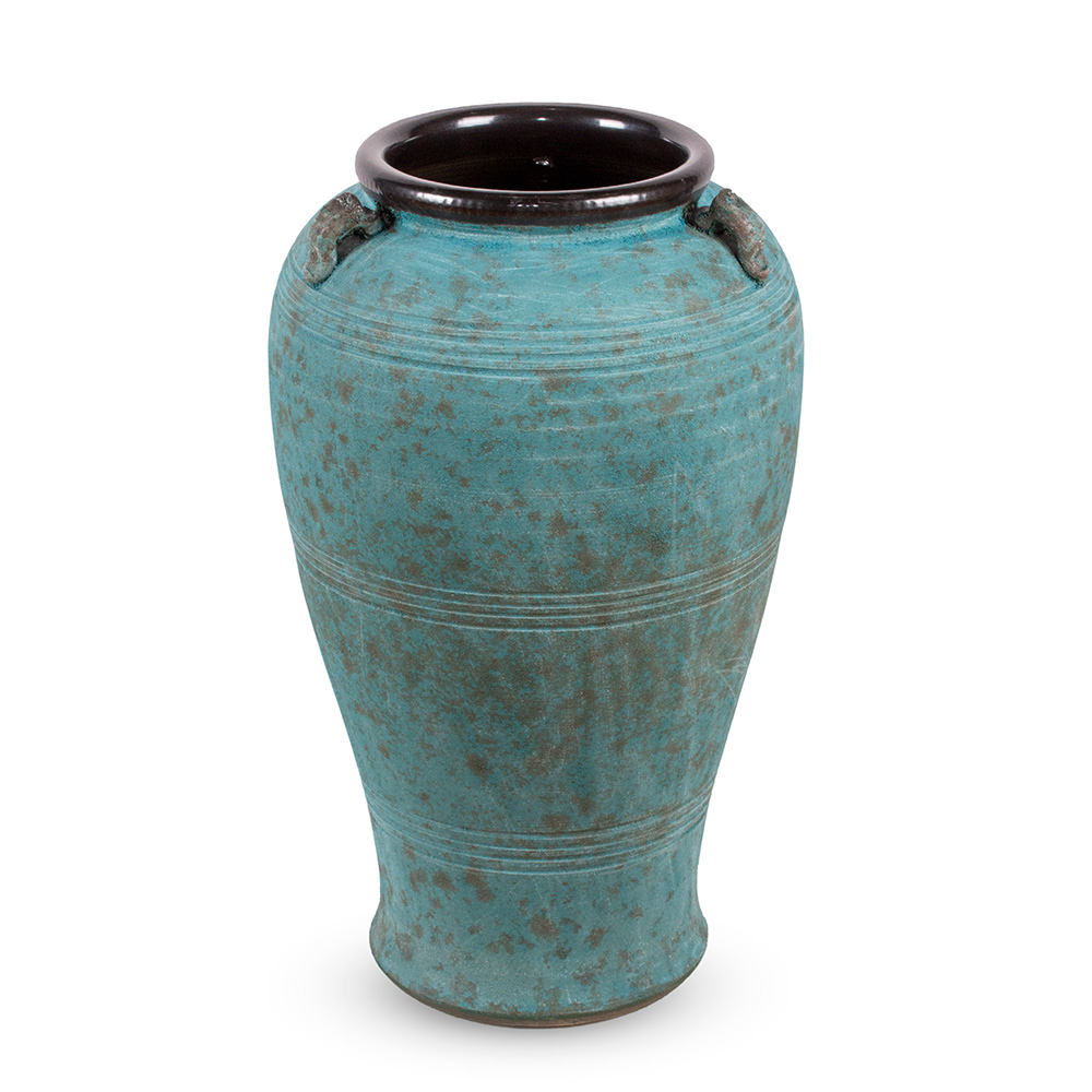 ваза, h 34см, 2в 266236. ваза большого диаметра. необычные напольные вазы. ваза большого диаметра. вазы напольные черные.