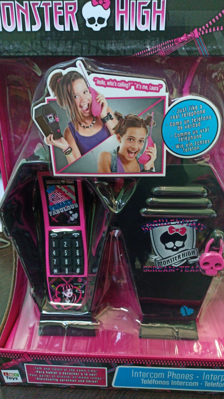 Телефон Monster High со светом и звуком zal