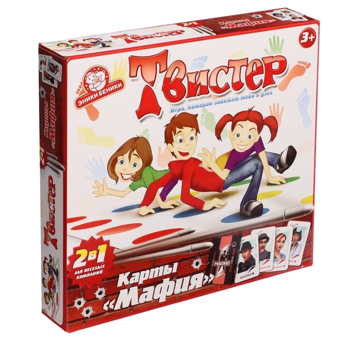 Игра "Твистер" 10010 621396 :: Развивающие игры и наборы :: Развивающие ...