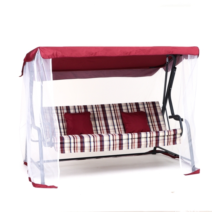 Качели садовые "Панама", 209 х 142 х 155 см, макс. нагрузка 300 кг ...