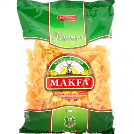 Макароны МАКФА бантики 400 г ( 20 шт/уп)