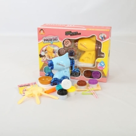 Пластилин с аксессуарами. Размер:41х30х13см 633A-58A