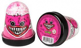 Игрушка для детей модели Slime розовый с шариками, 130 г