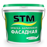 Краска STM фасадная ведро 12 кг