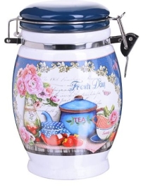 26397 Банка для сыпучих 900мл Натюрморт LR (х24)