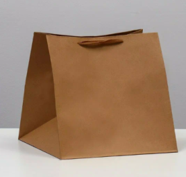 Пакет под торт 30х30х30cm Крафт   7915978