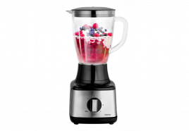 Блендер настольный Centek CT-1303  <1200 Вт> стеклянный стакан 1.5л, 4 скорости + Pulse, 4 лезвия