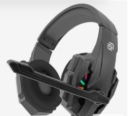 Наушники с микрофоном Оклик HS-L355G черный 1.8м мониторные оголовье (1939807)   10685859