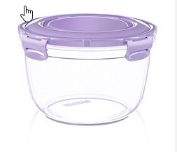 Kруглый контейнер 1200мл (уп. 24 шт)