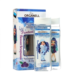 Подарочный набор детский ORGANELL: шампунь, 250мл + 2в1 гель для душа и пена для ванн, 250мл10139834