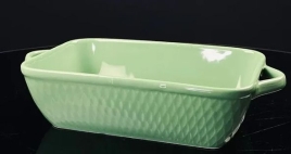 118-089 Прямоугольное блюдо для запекания 24см в под.уп.(х12)Фарфор