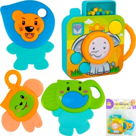 Набор погремушек Levatoys MK8430A-2 в пак.Предназначен для детей в качестве игрушки. Материал: полим