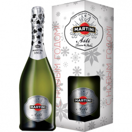 Шампанское MARTINI асти в подарочной уп, 0,75 л