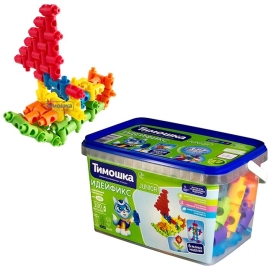 Конструктор «Смартблок» 100 деталей ТМ "ТИМОШКА".Предназначен для развиваюших игр для детей. Материа
