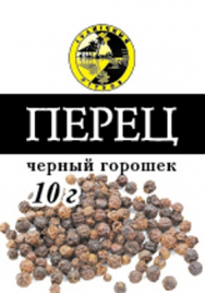 Перец СОЛНЕЧНЫЙ ОСТРОВ черный горошек 10 г (100 шт/уп)