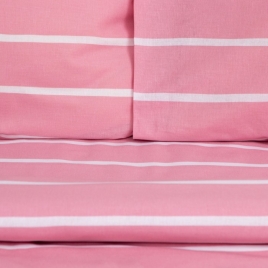 КПБ Этель евро "Pink stripes" 200*217см,220*240см,70*70см-2 шт, 100% хлопок,поплин 6632194