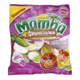 МАМБА жев. марм. Фрукты и Йогурт 72гр *24шт Шторк (30.04.2026)