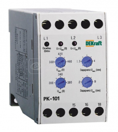 Реле контроля фаз РК-101 380В тип01 серии SchE 23300DEK 