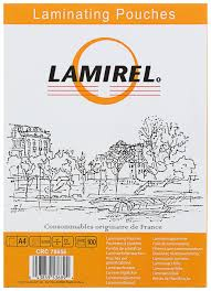 Пленка для ламинирования 100шт Lamirel А4, 75мкм CRC78656