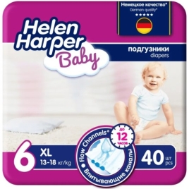 Подгузники №6 НН Baby XL (Мега) (13-18кг) №40 уп5