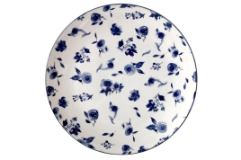 Blue calico Тарелка обеденная 24см  кратно 12