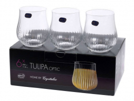 Набор стаканов TULIPA OPTIC 6шт 350мл