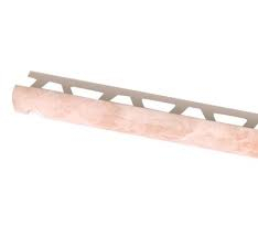 Раскладка п/плитку ИДЕАЛ наружняя 8 мм 2,5 м мрамор розовый 107
