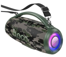 Колонка портативная HOCO HA4, 20Wx2,  Bluetooth, FM, TF, AUX, TWS, цвет: милитари