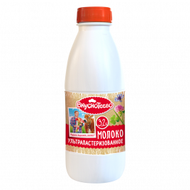 Молоко ВКУСНОТЕЕВО пэт 3,2% 900 г