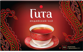 Чай ГИТА индийский 100 п (16 шт/уп)