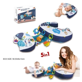 Мягкая подушка для младенца 5в1. Размер упак:59х46х13 028-32