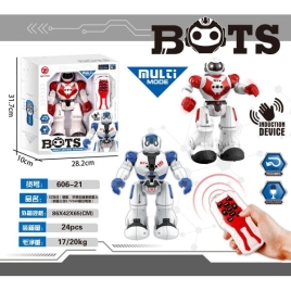 Робот на радиоуправлении 606-21 в кор.Предназначен для детей в качестве ирушки.Материал: пластик, ме