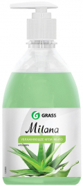 Жидкое крем-мыло "Milana" алоэ вера с дозатором 500 мл (15)