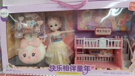 Кукла с гардеробом розовый вайб ♥ в асс