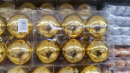 Набор шаров 8см 6шт YY006