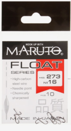 Крючки поплавковые Maruto 273 BN Float № 16, 10 шт. 9680665