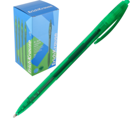 Ручка шариковая автоматическая " Erich Krause " R-301 Matic Original зеленая 1,0мм рифленый держател